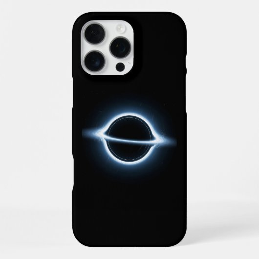 Black Hole Accretion Disk Phone Case iPhone Hülle (Rückseite)