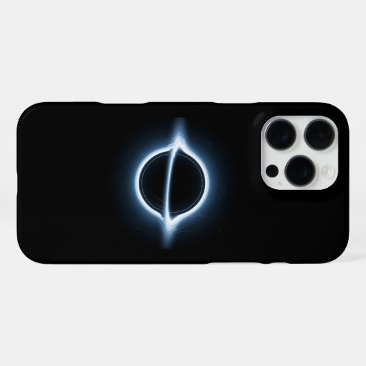 Black Hole Accretion Disk Phone Case iPhone Hülle (Rückseite (Horizontal))