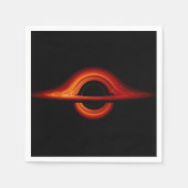 Black Hole Accretion Disk Serviette (Vorderseite)