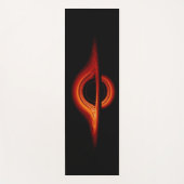 Black Hole Accretion Disk Yogamatte (Vorderseite)