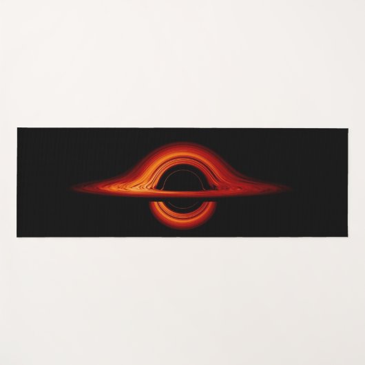 Black Hole Accretion Disk Yogamatte (Vorderseite (Horizontal))