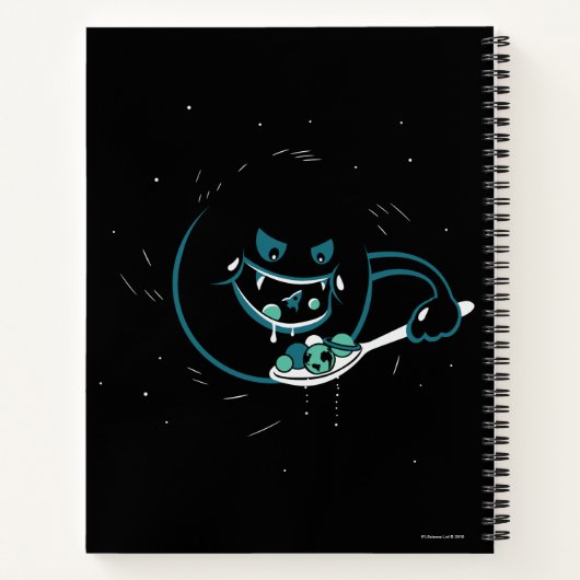 Black Hole Devours Notizblock (Rückseite)