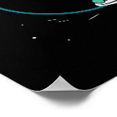 Black Hole Devours Poster (Ecke)