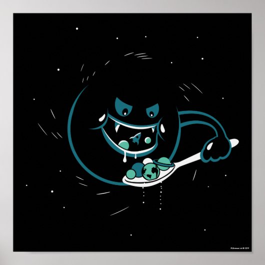 Black Hole Devours Poster (Vorne)