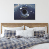 Black Hole Einstein Ring NASA Leinwanddruck (Insitu (Schlafzimmer))