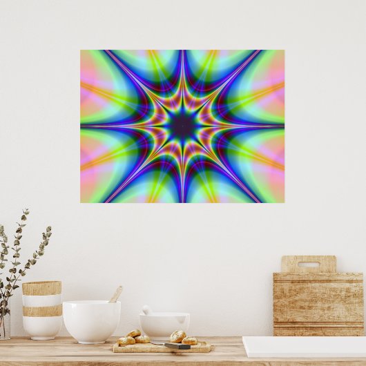 Black Hole Hypnoster Poster (Küche)