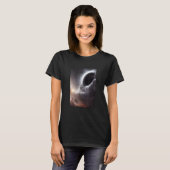 Black Hole In A Galaxy Universe Space Science T-Shirt (Vorne ganz)