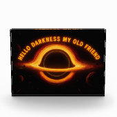 Black Hole Interstellar Conversation Fotoblock (Vorderseite)