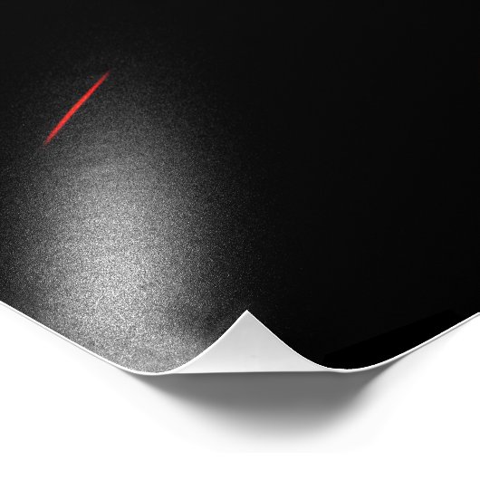 Black Hole Interstellar Conversation Fotodruck (Ecke)