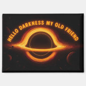 Black Hole Interstellar Conversation Magnet (Vorderseite)
