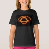 Black Hole Interstellar Conversation T-Shirt (Vorderseite)