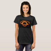 Black Hole Interstellar Conversation T-Shirt (Vorne ganz)