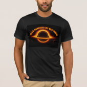 Black Hole Interstellar Conversation T-Shirt (Vorderseite)