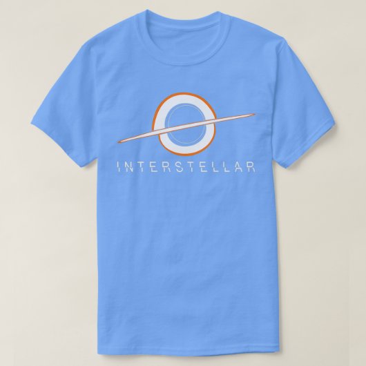 Black Hole Interstellar T-Shirt (Design vorne)