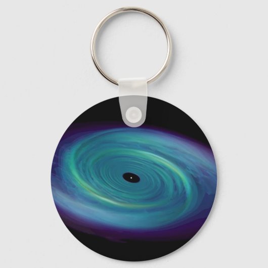 Black Hole Krawatte Schlüsselanhänger (Vorderseite)