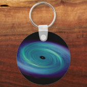 Black Hole Krawatte Schlüsselanhänger (Vorderseite)