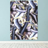 Black Hole Mystery Abstraktes Kunstwerk Leinwanddruck (Insitu (Holzboden))