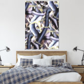 Black Hole Mystery Abstraktes Kunstwerk Leinwanddruck (Insitu (Schlafzimmer))