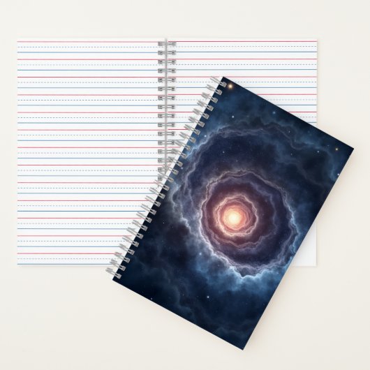 Black Hole Notebook (Hardcover) Notizblock (Innen)