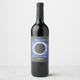 Black Hole Pinot Gris Weinetikett