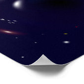 Black hole poster! poster (Ecke)