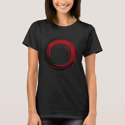 Black hole T-Shirt (Vorderseite)