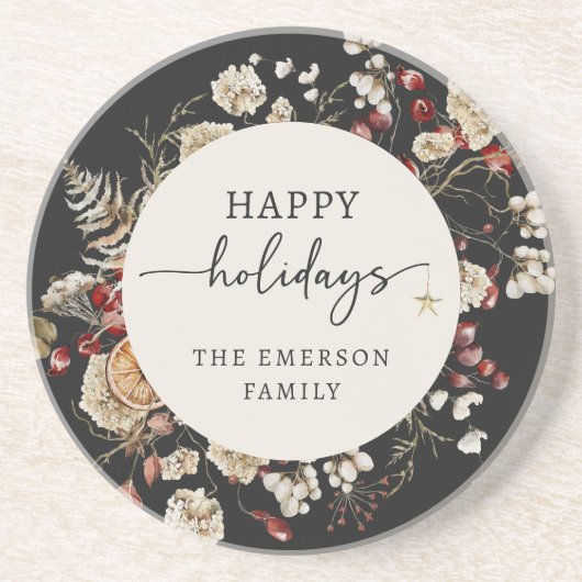 Black Holiday Untersetzer (Vorne)