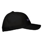 Black Horn – Schwarze Trucker-Mütze Bestickte Baseballkappe (Rechts)