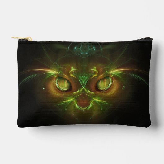 Black & Horror Birt Modern Zubehörtasche (Vorderseite)