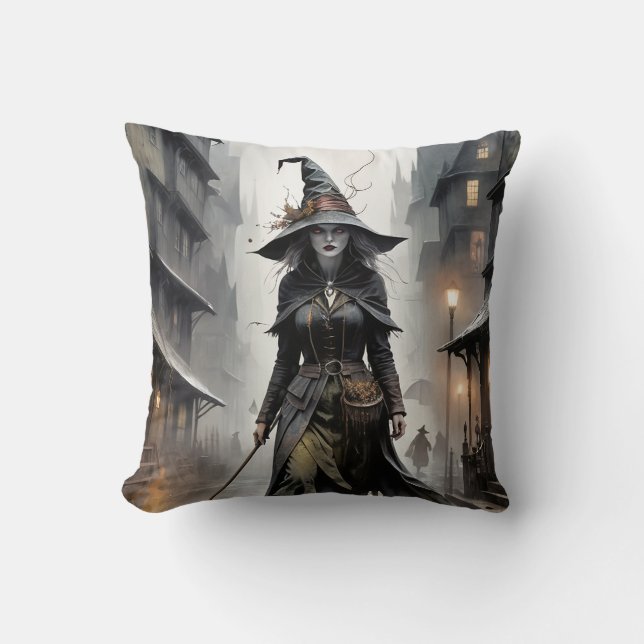 Black Horror Zuhause Modern Kissen (Vorderseite)