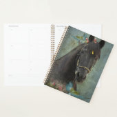 Black Horse Friesian Horse - Kalender, Planer (Anzeige)