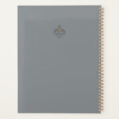 Black Horse Friesian Horse - Kalender, Planer (Rückseite)