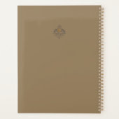 Black Horse Friesian Horse - Kalender, Planer (Rückseite)