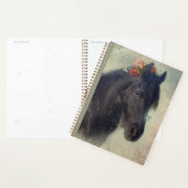 Black Horse Friesian Horse - Kalender, Planer (Anzeige)