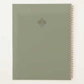 Black Horse Friesian Horse - Kalender, Planer (Rückseite)