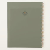 Black Horse Friesian Horse - Kalender, Planer (Rückseite)