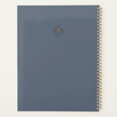 Black Horse Friesian Horse - Kalender, Planer (Rückseite)