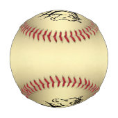 Black Horse Head Gold Baseball (Rückseite)