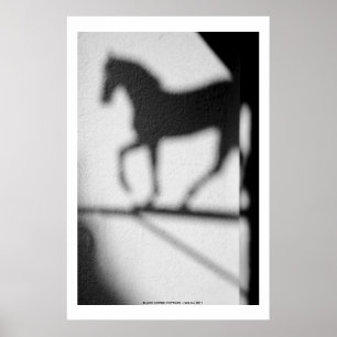 BLACK HORSE HÜTTE Poster