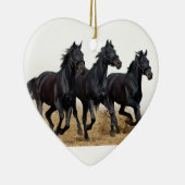 Black horse keramik ornament (Rechts)