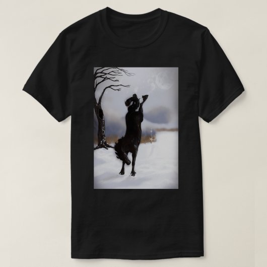 Black Horseys Temper T-Shirt (Design vorne)