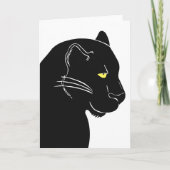 Black Hosen Greeting Card Karte (Vorderseite)