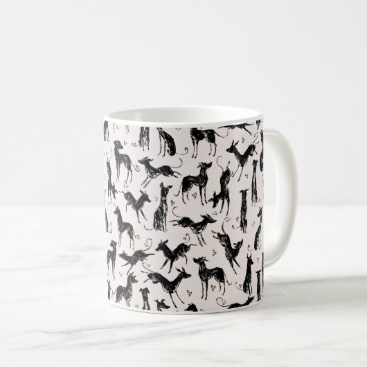 Black Hounds Kaffeetasse (VorderseiteRechts)