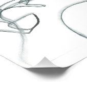 Black Hummingbird Fotodruck (Ecke)