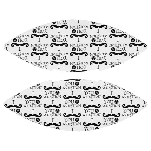 Black I mustaunt dir eine Frage Football (Paneele)