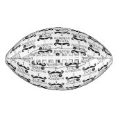 Black I mustaunt dir eine Frage Football (Vorderseite)