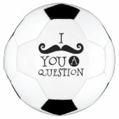 Black I mustaunt dir eine Frage Fußball (Vorderseite)