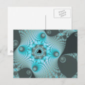Black Ice2 Postkarte (Vorne/Hinten)