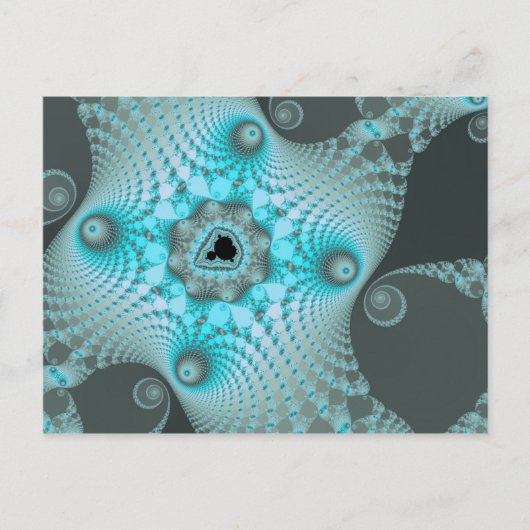 Black Ice2 Postkarte (Vorderseite)