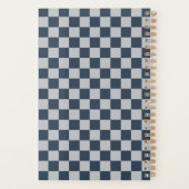 Black ice checkered board pattern planer (Rückseite)
